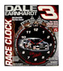Dale Earnhardt Race Clock With Real Race Sounds