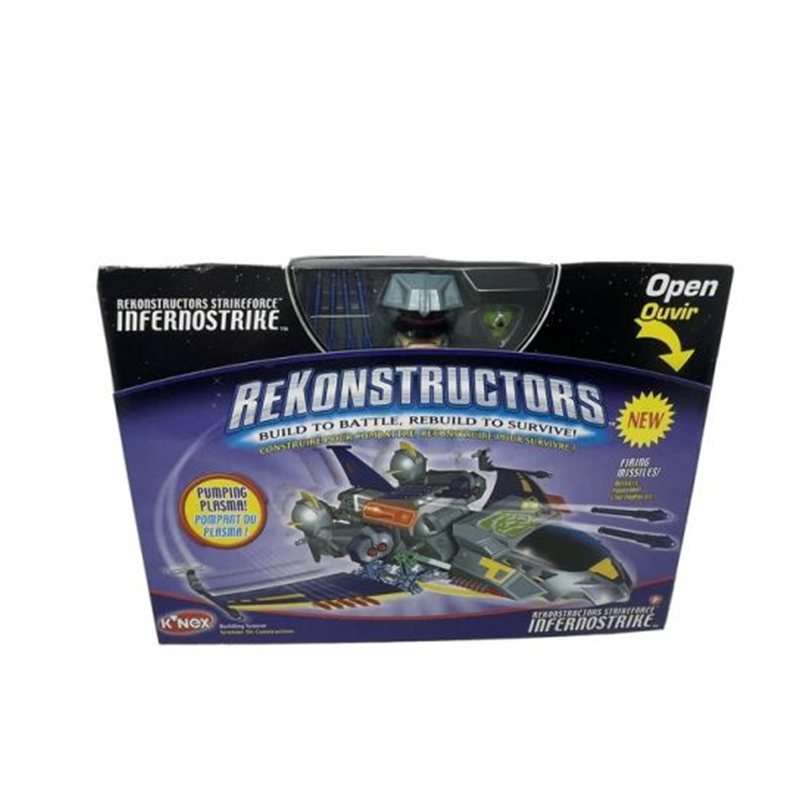 Knex Rekonstructors Strike Force Infernostrike Building Toy