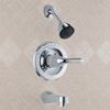 Delta Classic Scald-Guard Tub/Shower Faucet, Chrome Finish