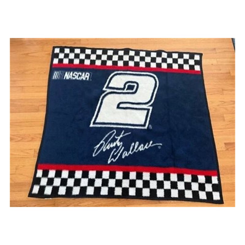 Rusty Wallace Nascar 60 X 80 Blanket/Throw