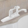 Delta Classic single-handle kitchen faucet with spray