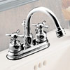 Peerless Washerless Lavatory Faucet with Two Croos Handle Chrome Finish