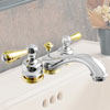 Delta 4 Inch Mini-Widespread Faucet with Two Handle Options !