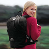 Black Discreet Backpack By Toppers