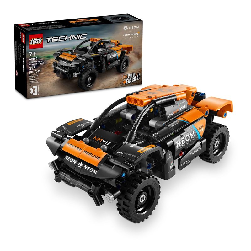 Lego Extreme Power Blue Building Set With Pull Back Motor