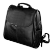 Black Simsbury Simulated Leather 7th Ave Backpack by Toppers