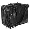 Black Simsbury Leather Computer Bag by Toppers