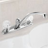 Peerless Two Handle Kitchen Faucet, Chrome Finish