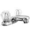Peerless Washerless Double Handle Lavatory Faucet Chrome Finish