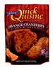 Atkins 8oz Quick Quisine Orange Cranberry Muffin And Bread Mix 6 Pcs Case Pack
