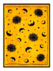 Decora Moon & Star 60 Inch X 80 Inch Throw Blanket