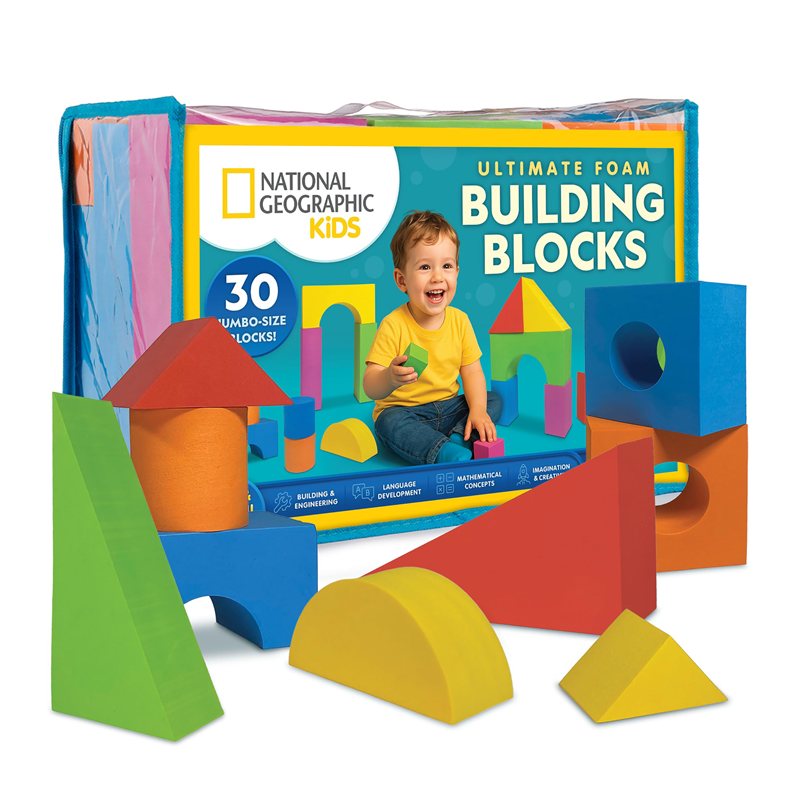 Soft Foam 30ct Building Blocks