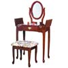 Cherry Vanity Set - 3 Piece