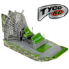 Tyco R/C Radio Control Swamp Blaster Land/Water Airboat - Green
