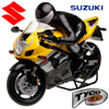 Tyco Remote Control Suzuki GSX-R 1000 Cycle - 27 MHz