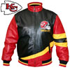 Kansas City Chiefs Genuine Leather Jacket, by G-III