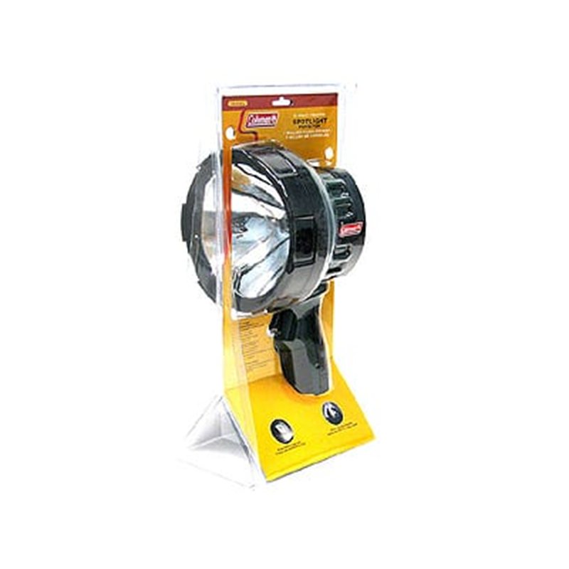Coleman 1 Million Candle Power Rechargeable Halogen Spotlight With Storage Bag