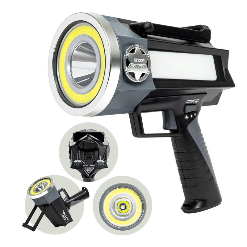 Coleman Halogen Spotlight - Coleman 1 Million Candle Power Rechargeable Halogen Spotlights Marine, PML8025M