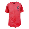 Boston Red Sox MLB Genuine Red Baseball Jersey By Majestic
