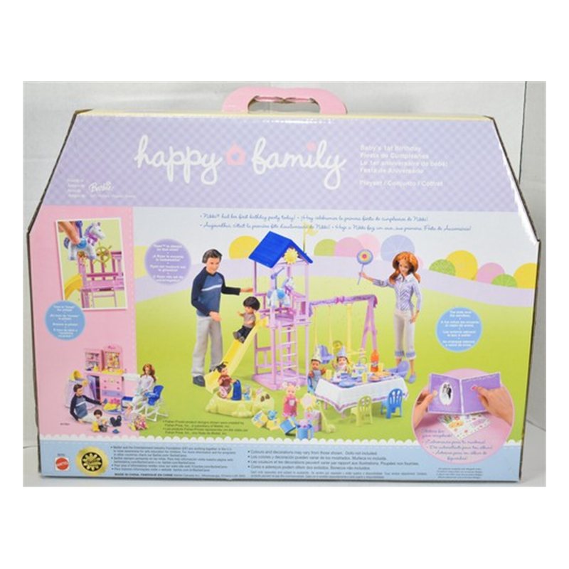 Barbie Happy Family 1st Birthday Playset