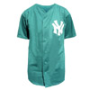New York Yankees Genuine Teal Baseball Jersey By Majestic
