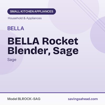 BELLA Rocket Blender, Sage