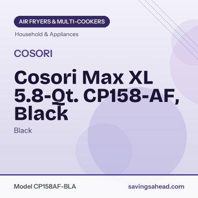 Cosori Max XL 5.8-Qt. CP158-AF, Black