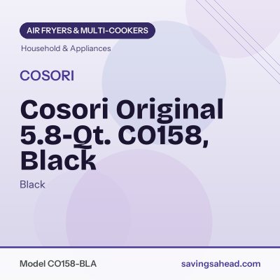 Cosori Original 5.8-Qt. CO158, Black