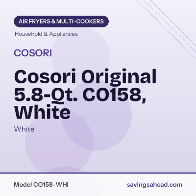 Cosori Original 5.8-Qt. CO158, White
