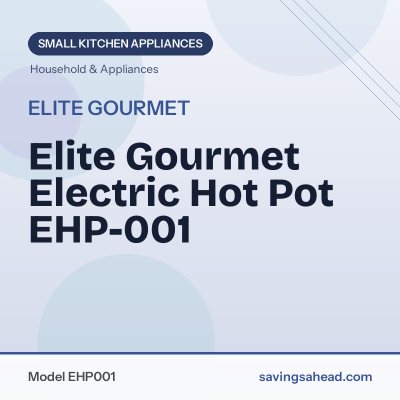 Elite Gourmet Electric Hot Pot EHP-001