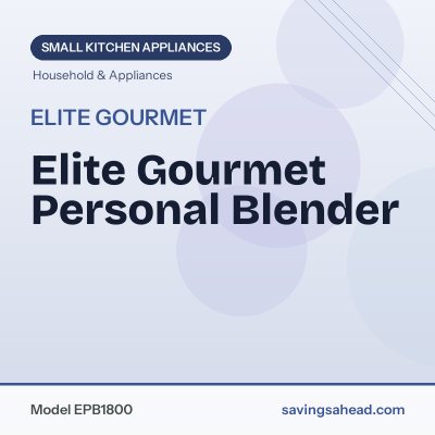 Elite Gourmet Personal Blender
