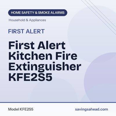 First Alert Kitchen Fire Extinguisher KFE2S5