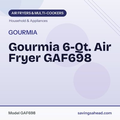 Gourmia 6-Qt. Air Fryer GAF698