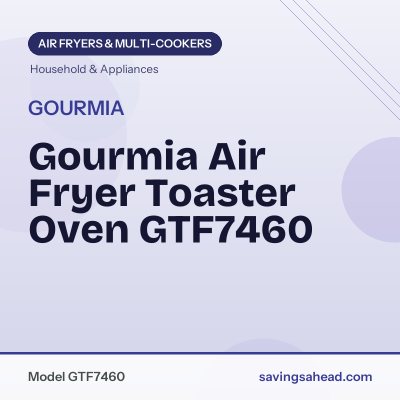 Gourmia Air Fryer Toaster Oven GTF7460