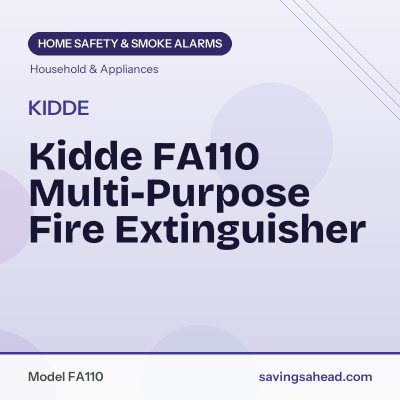 Kidde FA110 Multi-Purpose Fire Extinguisher