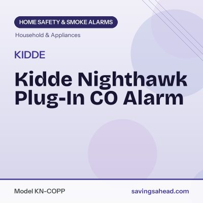 Kidde Nighthawk Plug-In CO Alarm