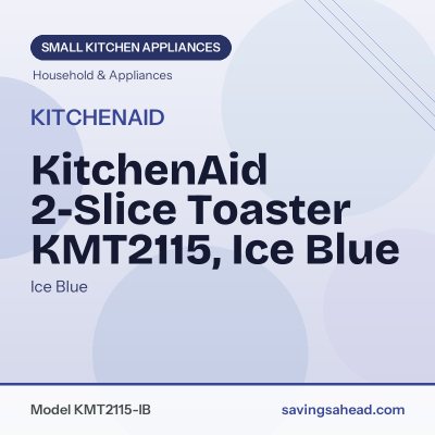 KitchenAid 2-Slice Toaster KMT2115, Ice Blue
