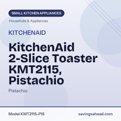 KitchenAid 2-Slice Toaster KMT2115, Pistachio
