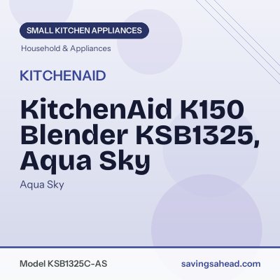 KitchenAid K150 Blender KSB1325, Aqua Sky