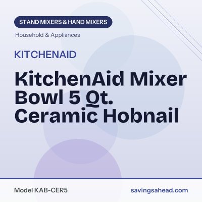 KitchenAid Mixer Bowl 5 Qt. Ceramic Hobnail