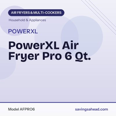 PowerXL Air Fryer Pro 6 Qt.