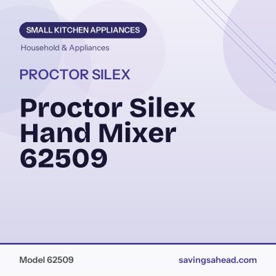 Proctor Silex Hand Mixer 62509