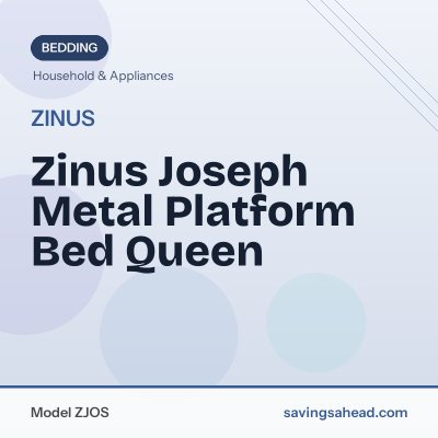 Zinus Joseph Metal Platform Bed Queen